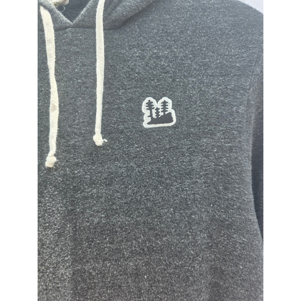Woosah Limited Edition Hoodie Charcoal Gray Heathered Pullover Sweatshirt Small - Picture 2 of 6